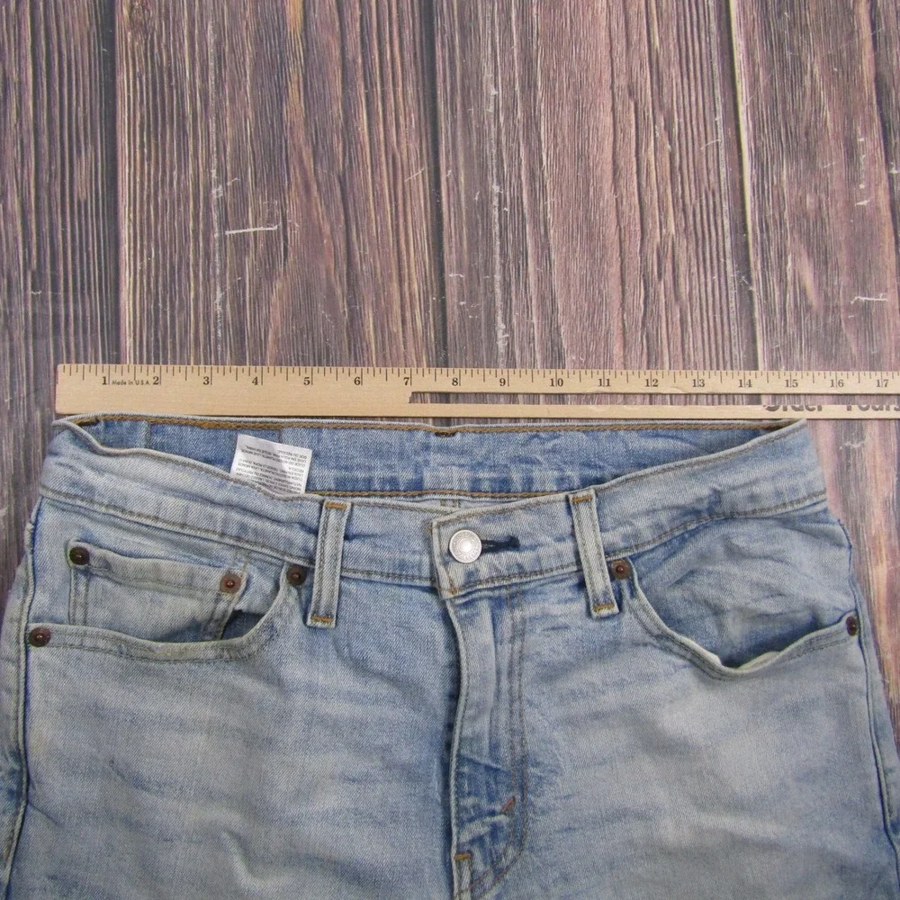 Levi's 511 Slim Fit Jeans Mens 32x29 Light Wash Blue Denim 04511-1432